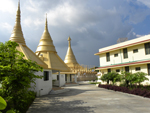 Side View of Dhamma Meditation Hall
